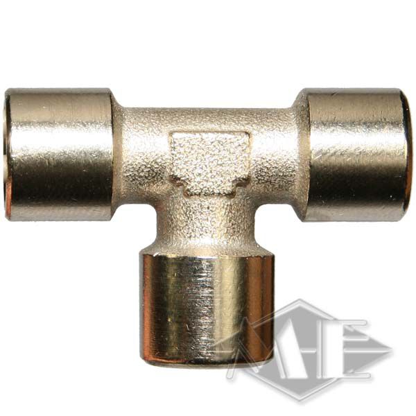 PPD 1/8" T-piece, 3x female PPD 1/8" T-piece, 3x female