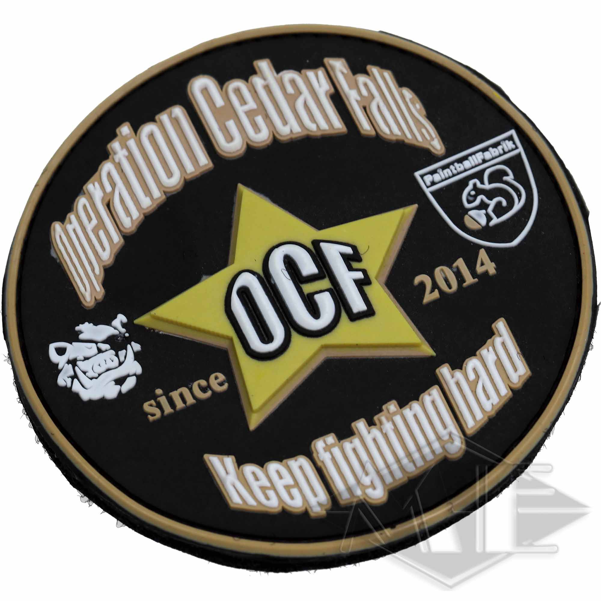 Velcro badge "OCF" since 2014 Velcro badge "OCF" since 2014