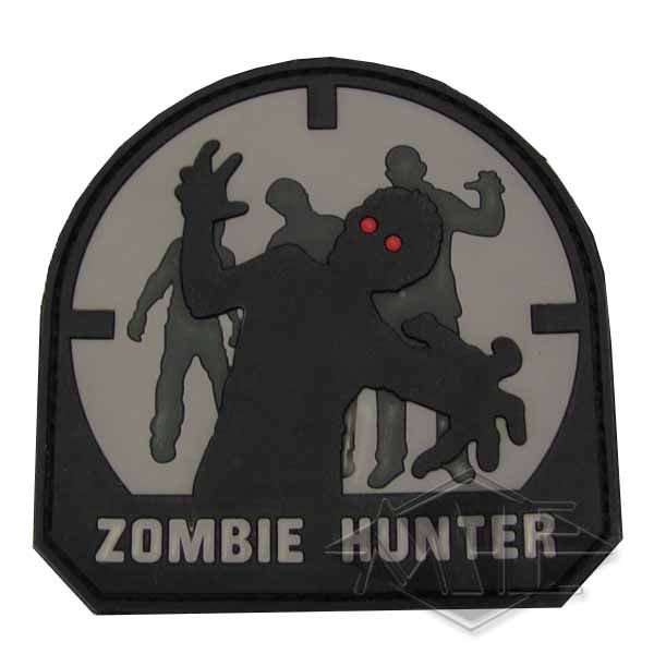 Velcro Badge "Zombie Hunter" Velcro Badge "Zombie Hunter"