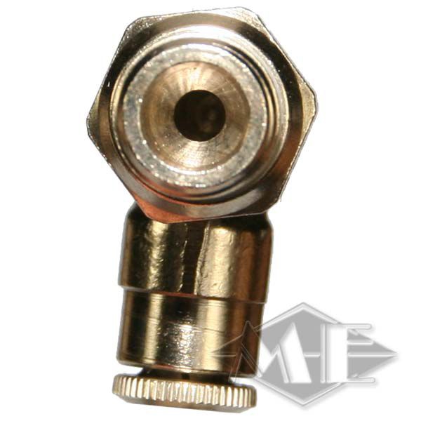 1/8" 4 mm hose 90° fitting swivel