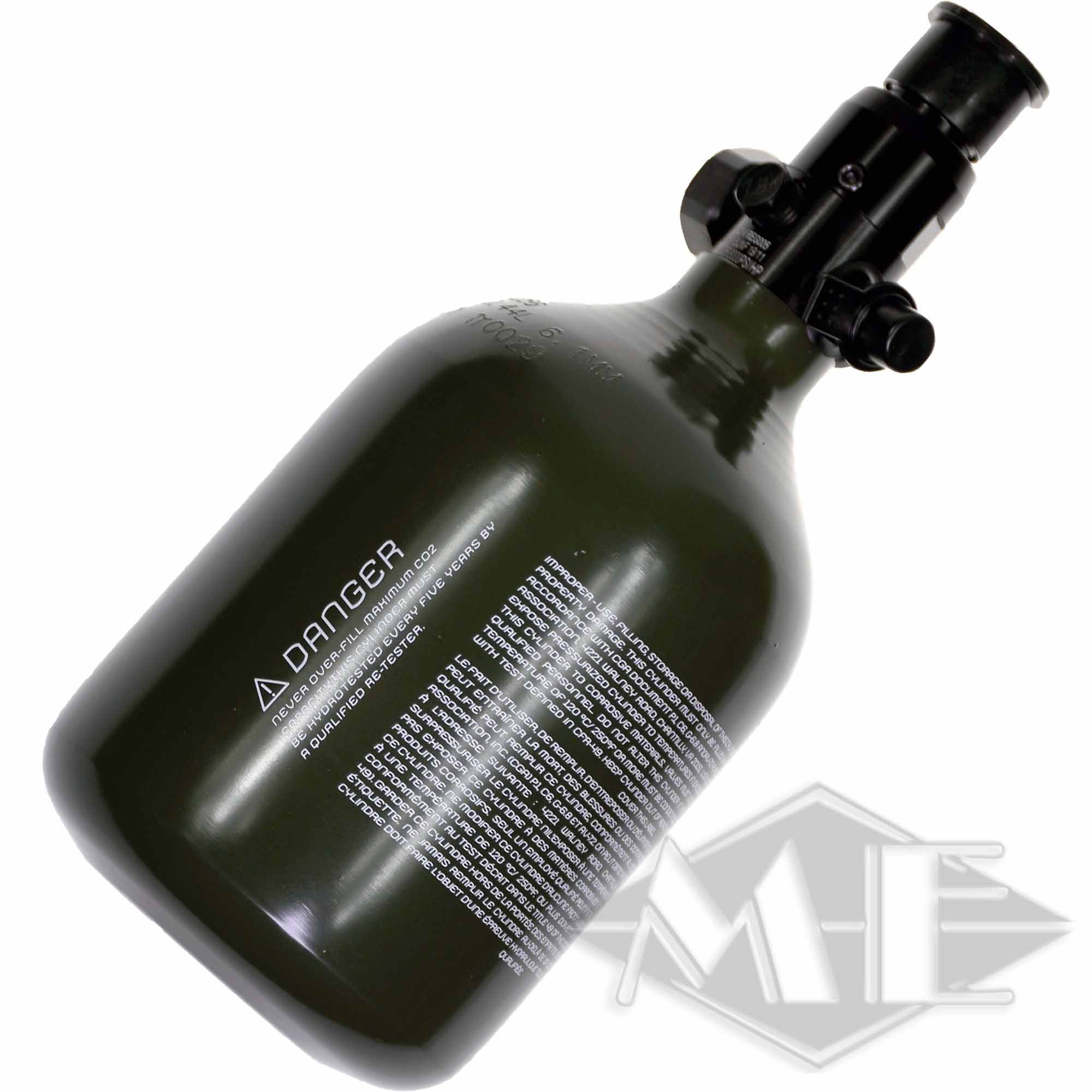 0.4L/26ci aluminum bottle with 200bar regulator "Standard" 0.4L/26ci aluminum bottle with 200bar regulator "Standard"