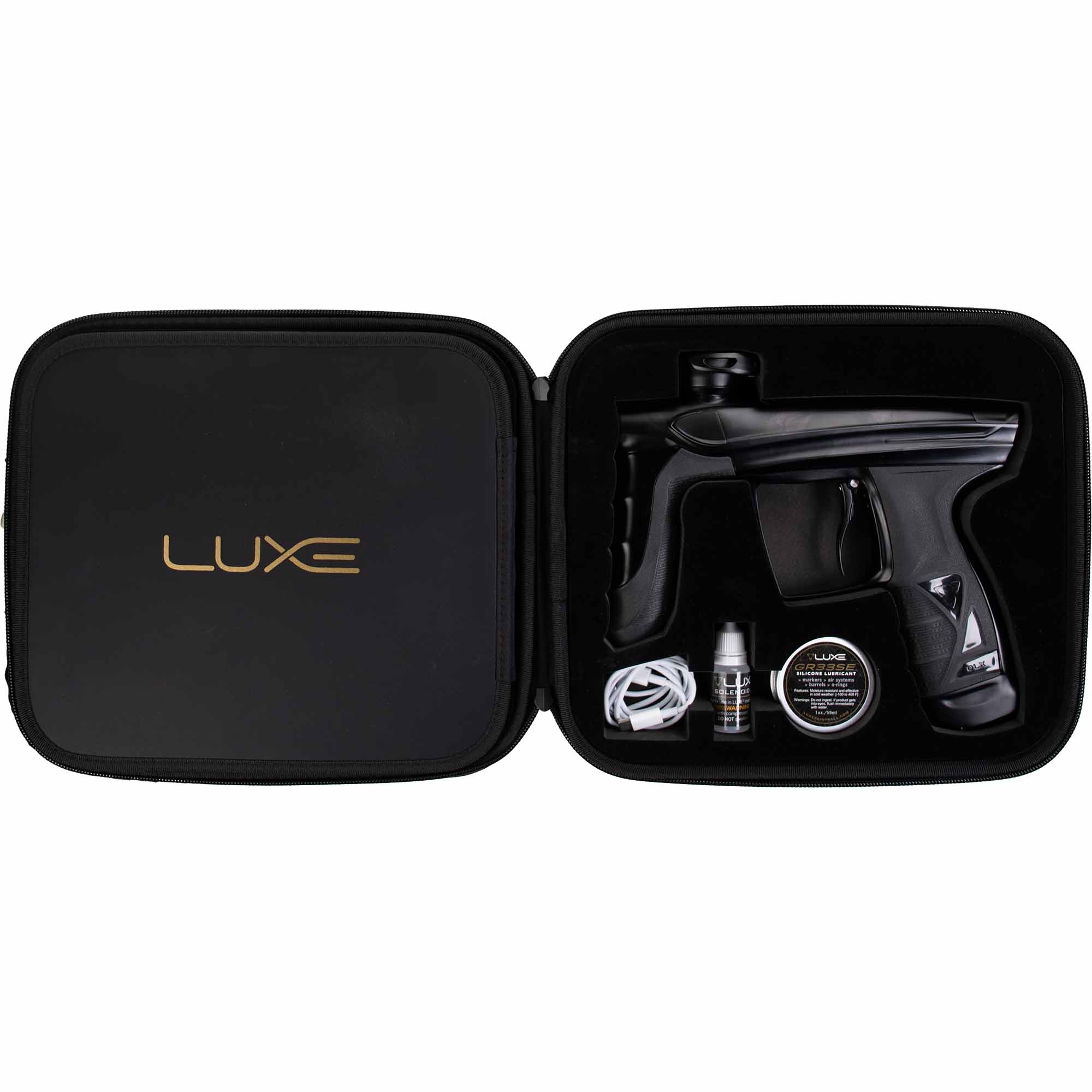 DLX Luxe® AIRE marker, dust black Feuerwaffe, Waffe, Pistole, Handfeuerwaffe