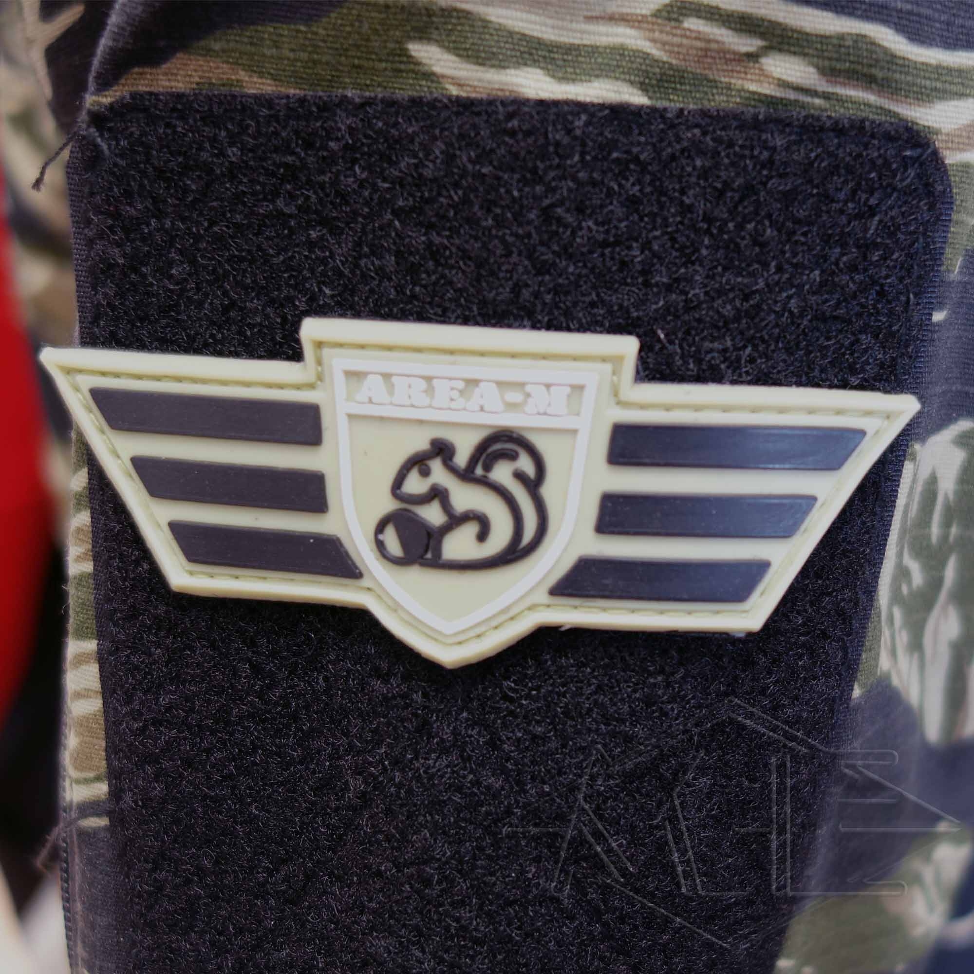 Velcro badge "Area-M Wingz" 2018