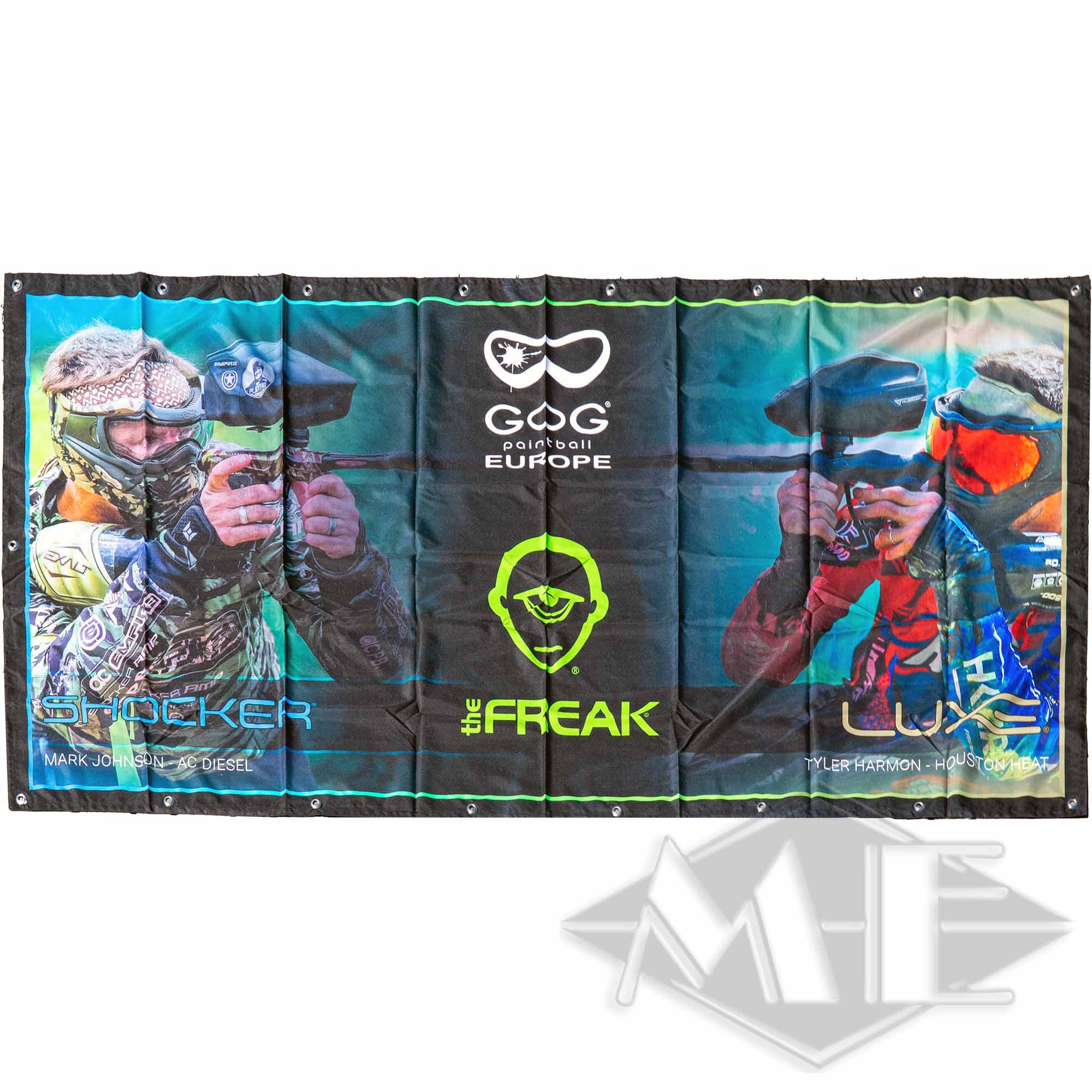 Banner "Shocker & Luxe" AC Diesel & Huston Heat 292 x 139cm Banner "Shocker & Luxe" AC Diesel & Huston Heat 292 x 139cm