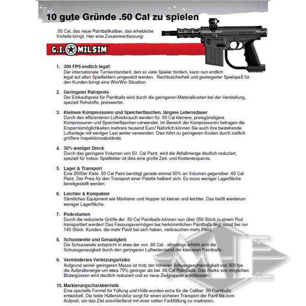 350 cal.50 gravity hopper