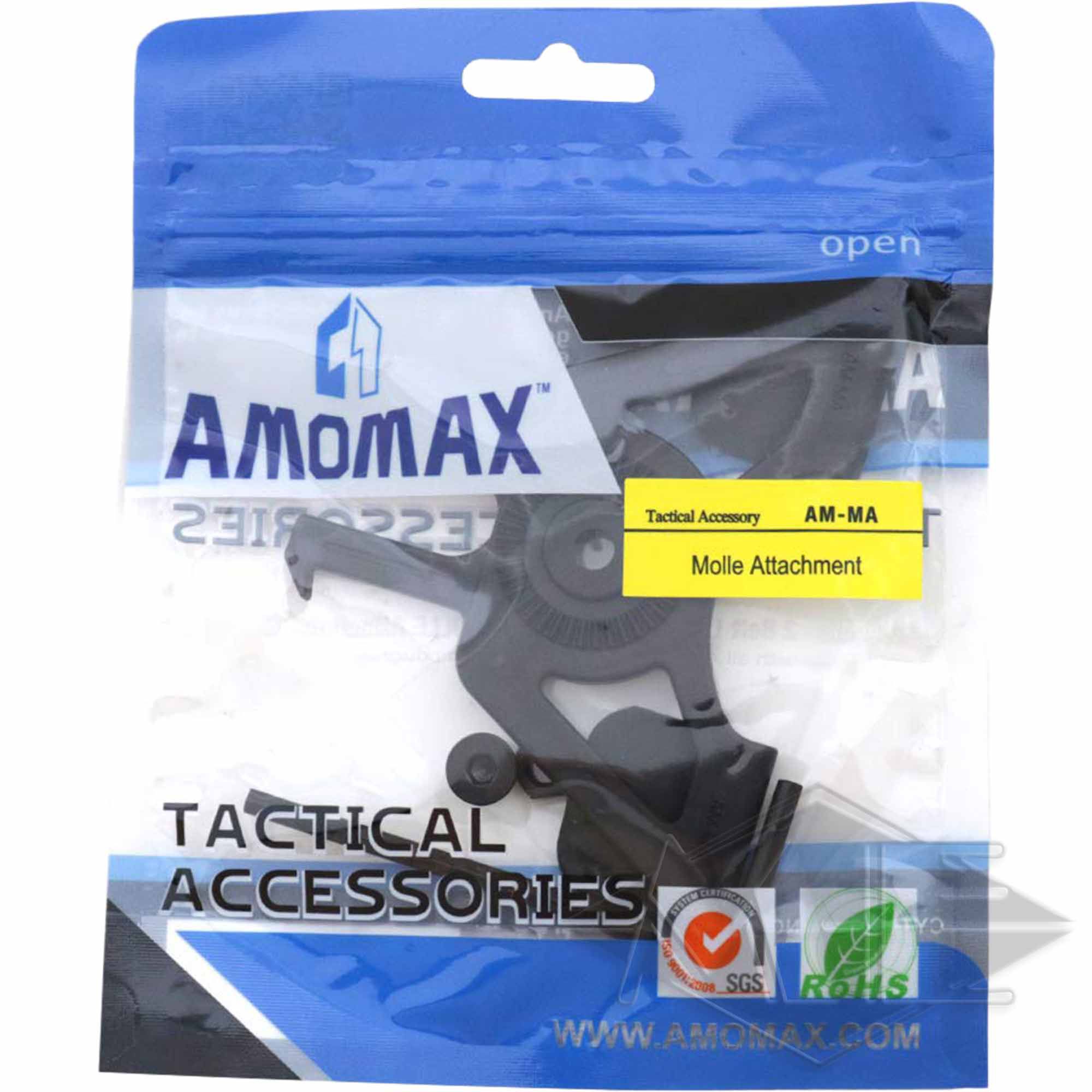 AMOMAX Molle, PALS adapter for hard shell holster, black [AM-MA]