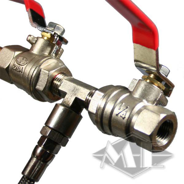 CO2 filling station " de luxe ", with 2 filling taps