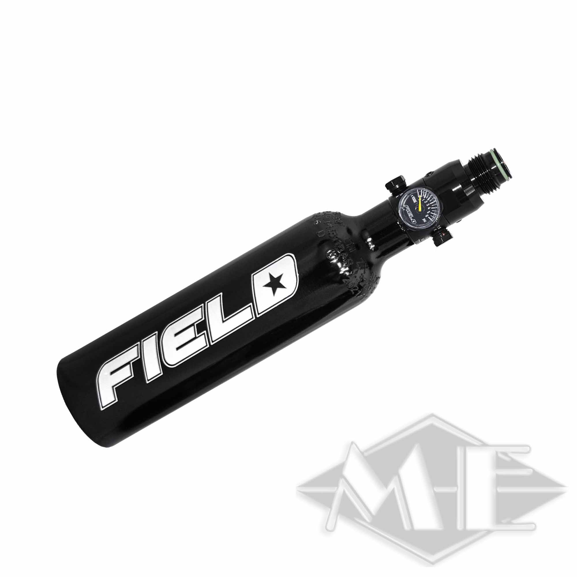 0.21L/13ci aluminum bottle with 200bar regulator "Standard-schwarz" 0.21L/13ci aluminum bottle with 200bar regulator "Standard-schwarz"