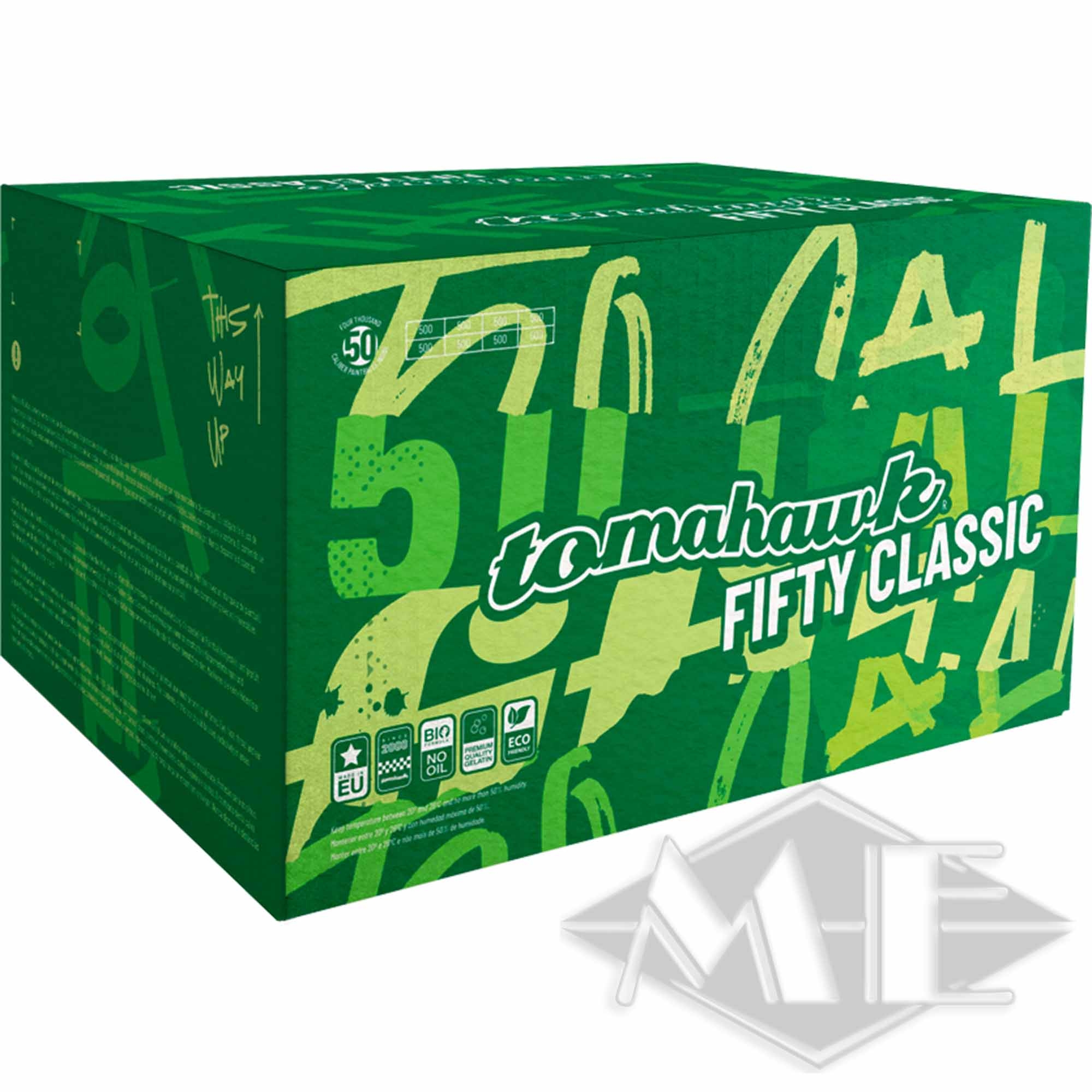 fff925d1889476aec6556c83239871817ae531e3 Tomahawk cal.50 "Fifty Classic" paintballs, 4000 box