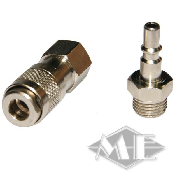 PPD 1/8" quick coupling, locking under pressure PPD 1/8" quick coupling, locking under pressure
