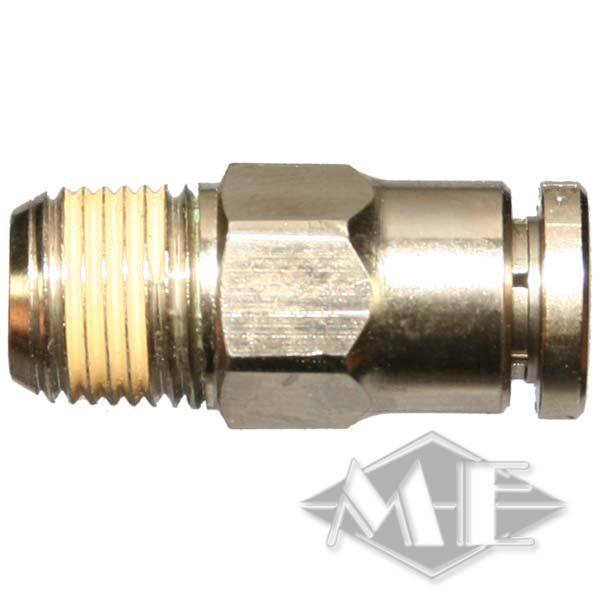 1/8" 6.3 mm hose fitting straight 1/8" 6.3 mm hose fitting straight