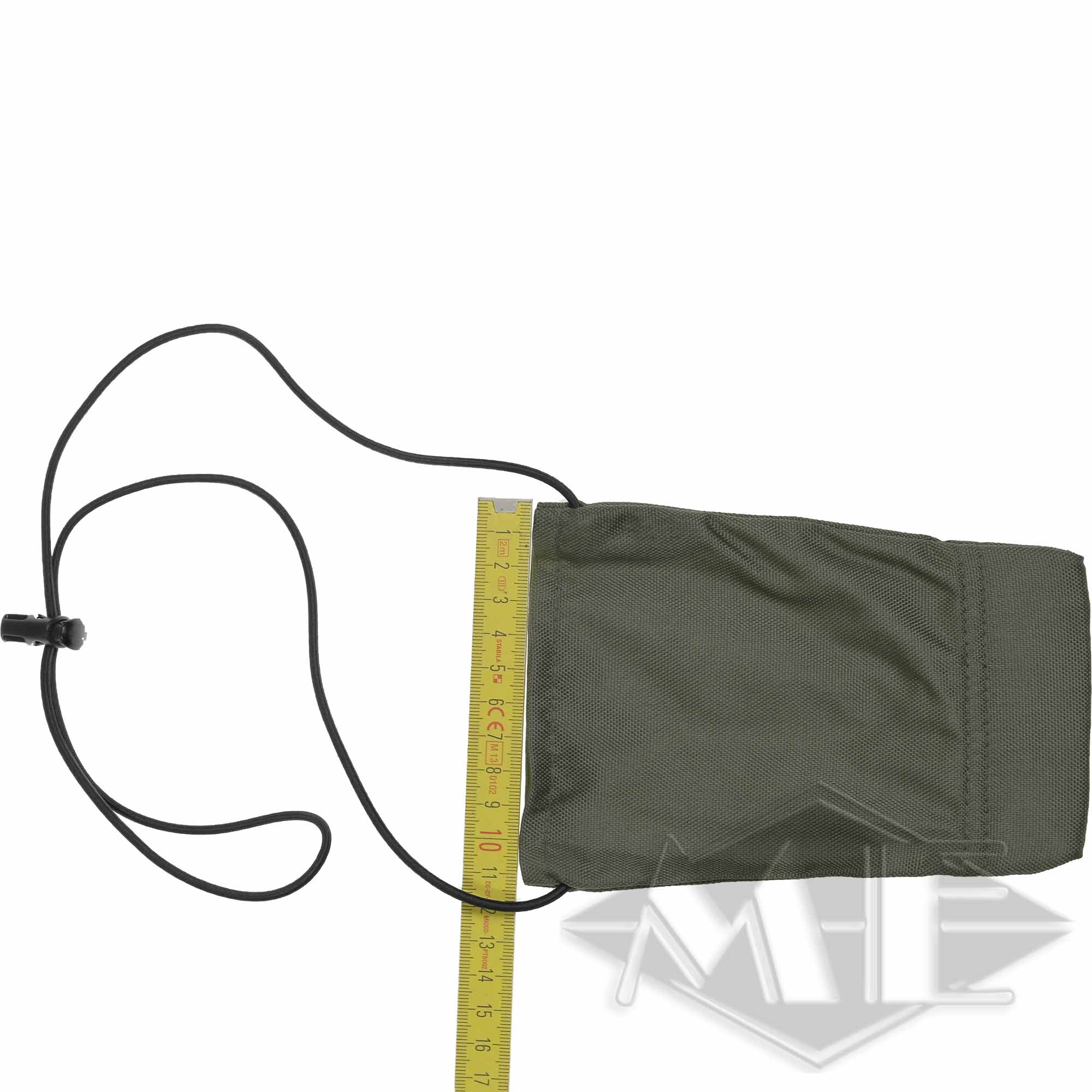 barrel cover WIDE Größe, Tasche, Kordelzug, Messskala, Dunkelgrün