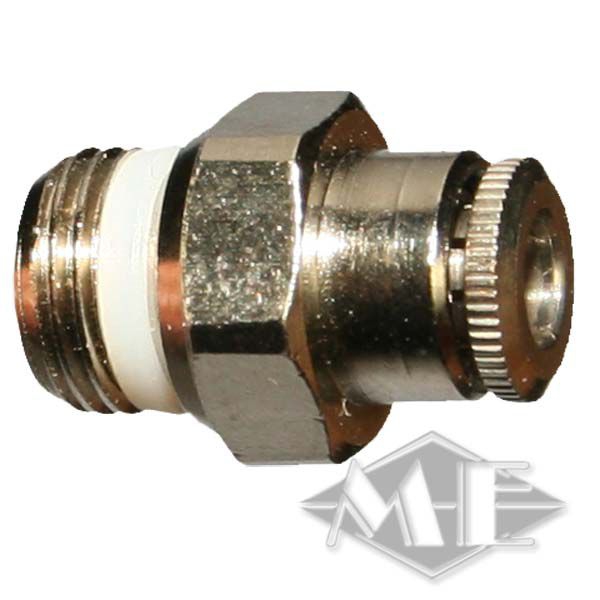 1/8" 4 mm hose fitting straight 1/8" 4 mm hose fitting straight