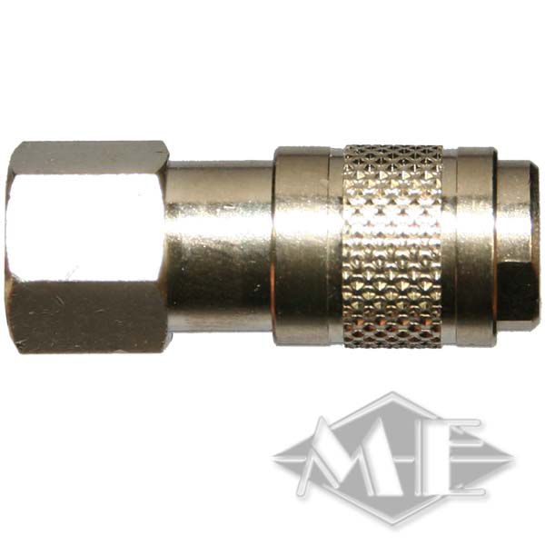 PPD 1/8" quick coupling, locking under pressure PPD 1/8" quick coupling, locking under pressure