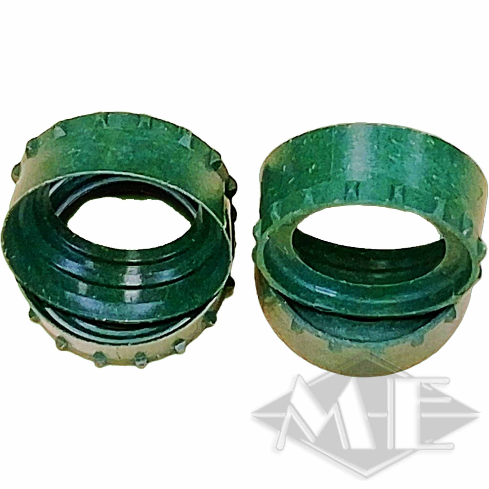 grün, ringe, metall, gewinde, bauteile