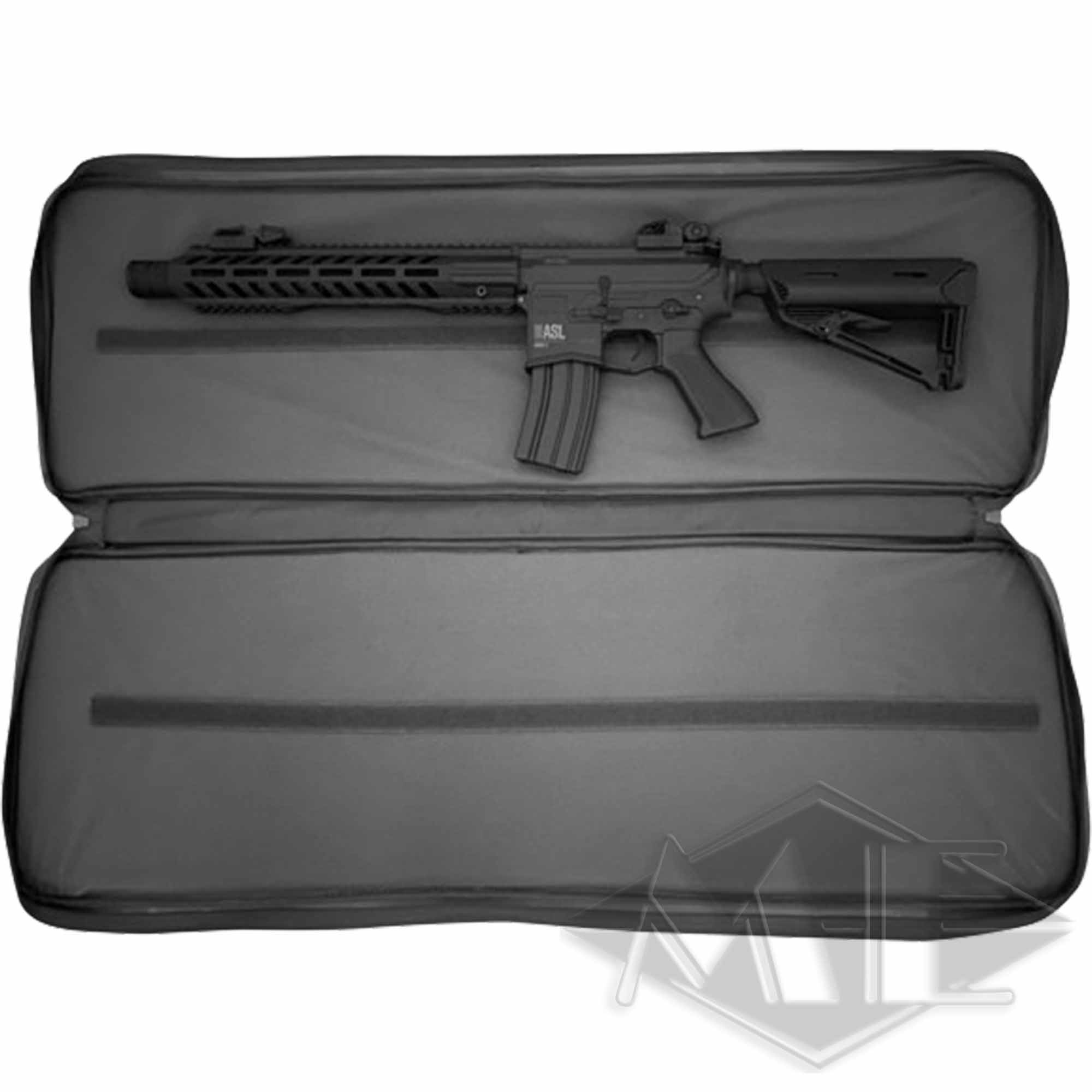 Valken Gun Case Zulu Patch Wall 38-inch, black Valken Gun Case Zulu Patch Wall 38-inch, black