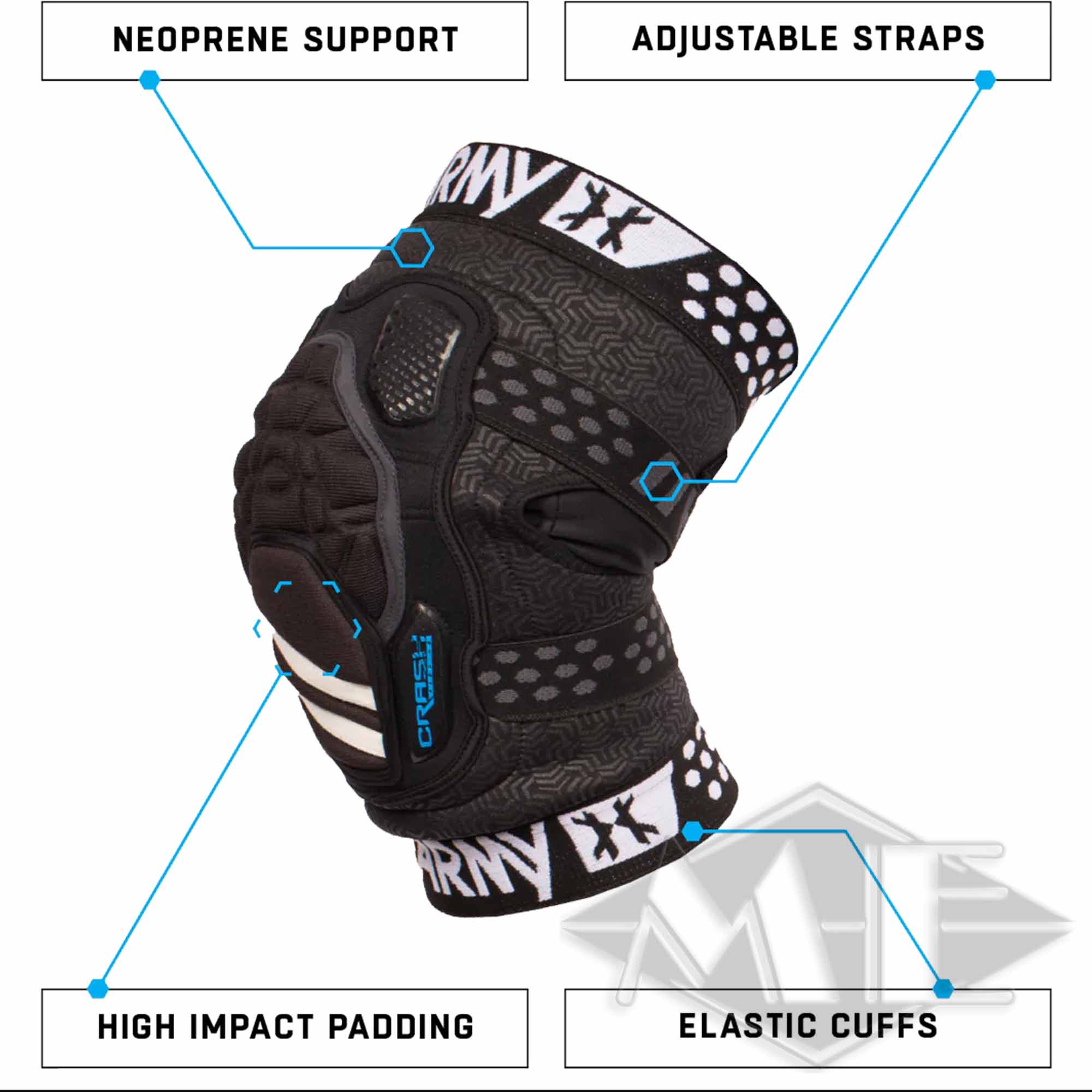 HK Army Knee Pad CTX Crash HK Army Knee Pad CTX Crash