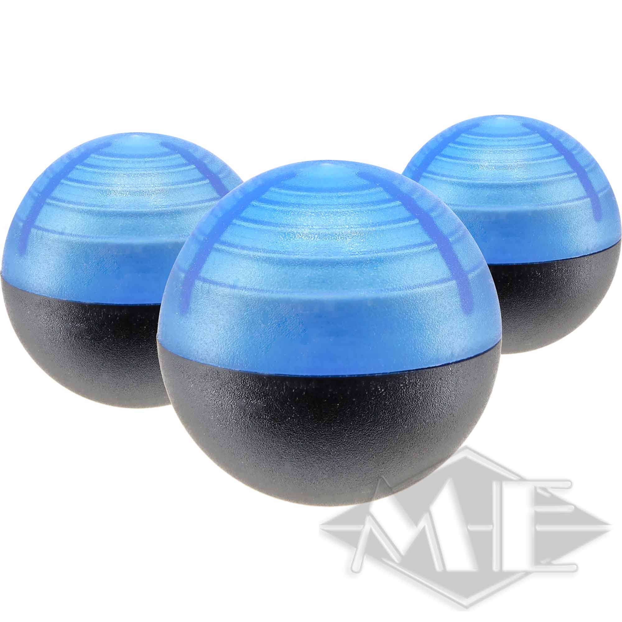 Umarex cal.68 chalk balls "T4E P2P Core Chalk Ball", BLK-BLU 10 pieces Sphäre, Band