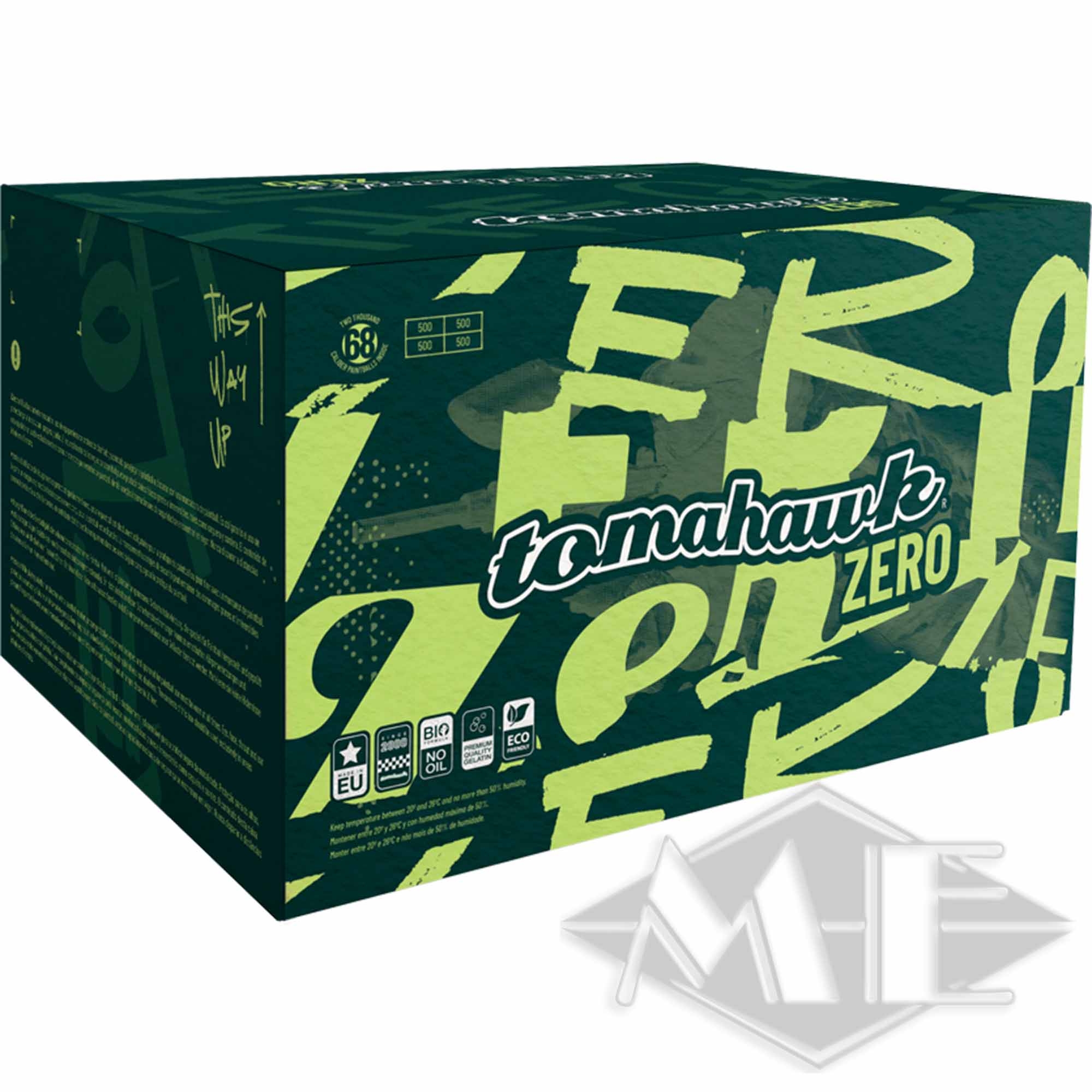 32c29fb8f5f6c48a02043ffe1618c8ddb28e48e3 Tomahawk "Zero" paintballs, 2000 box