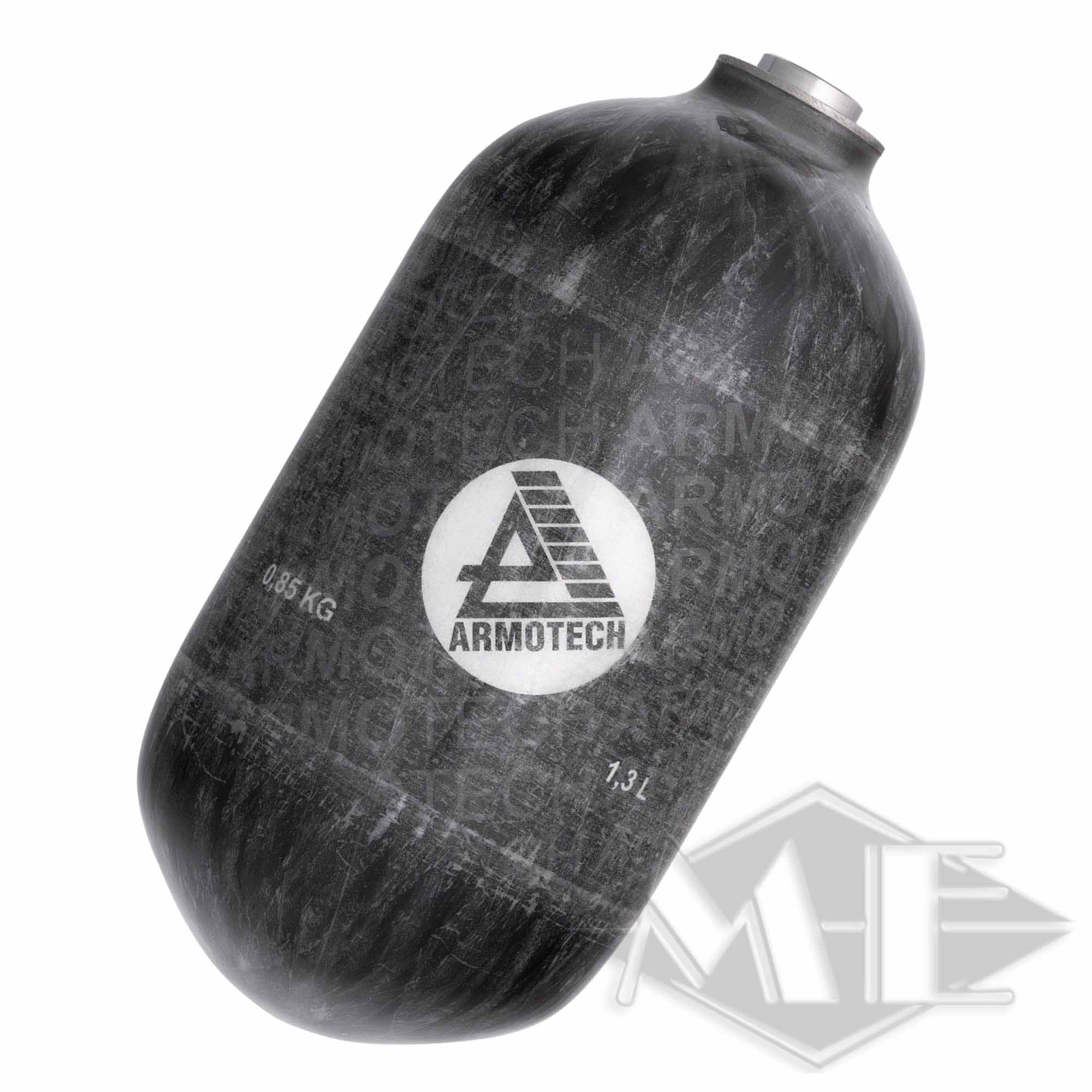 1.3 liter composite bottle "Armotech", Pi, 4500psi Flasche, Wasserflasche, Munition, Bombe, Waffe