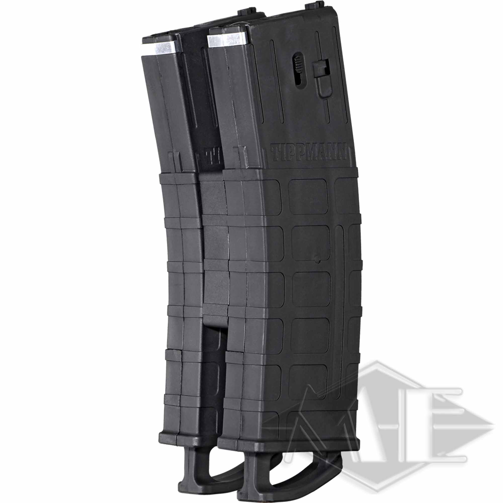 Tippmann TMC magazine with magazine connector, black - pack of 2 Tippmann TMC magazine with magazine connector, black - pack of 2
