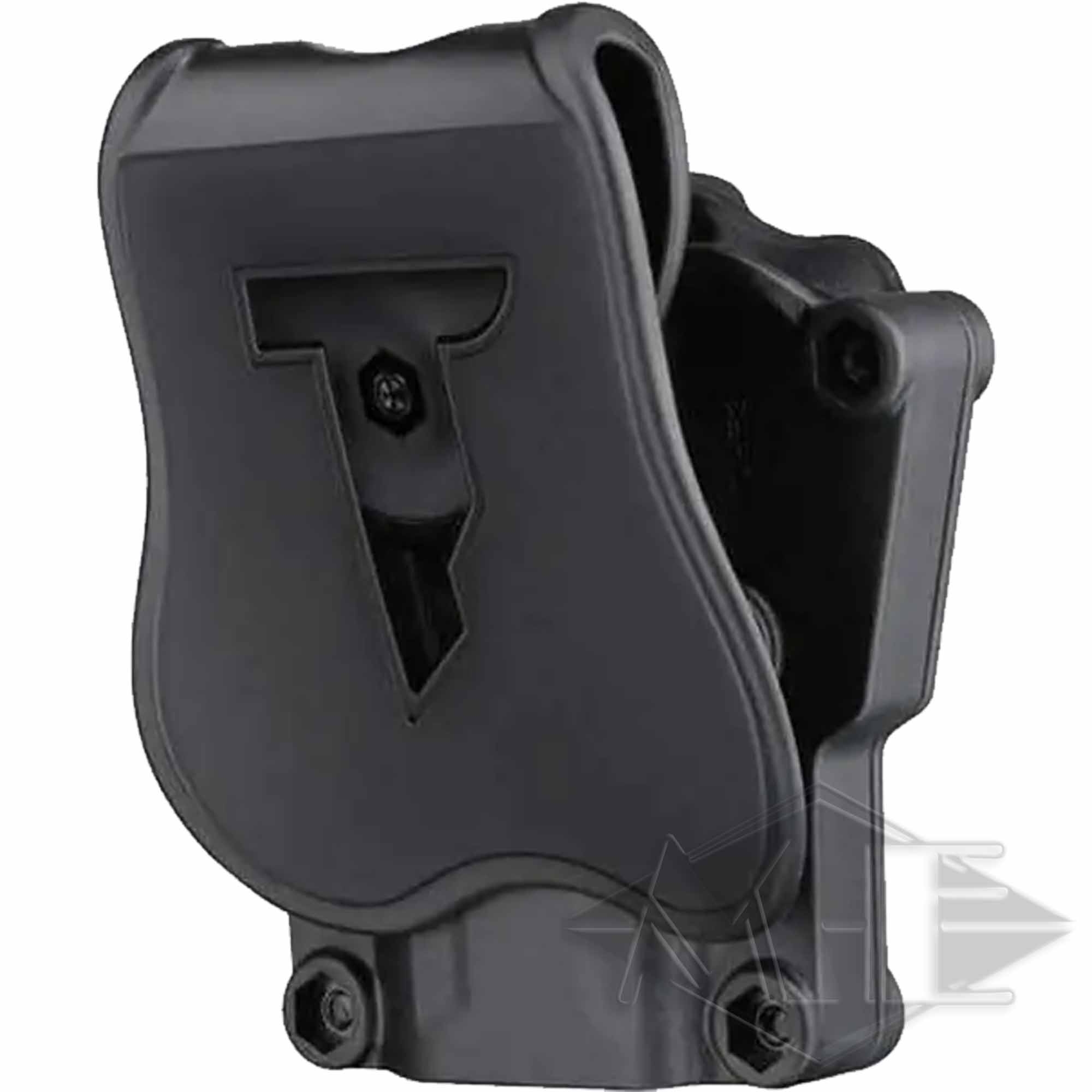 Cytac Mega-fit universal holster for right-handers black Cytac Mega-fit universal holster for right-handers black