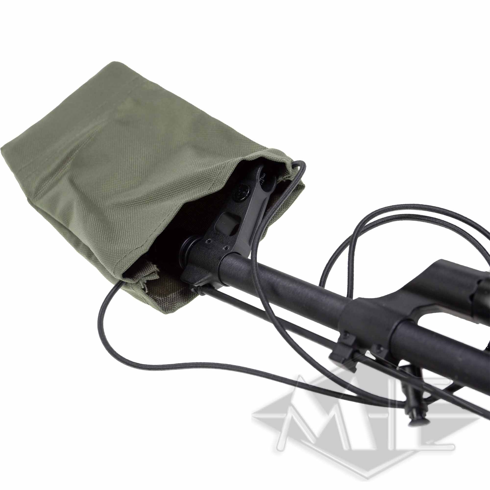 barrel cover WIDE Modularzug, Stabmontage, Kletttasche, Grün, Gehäuse