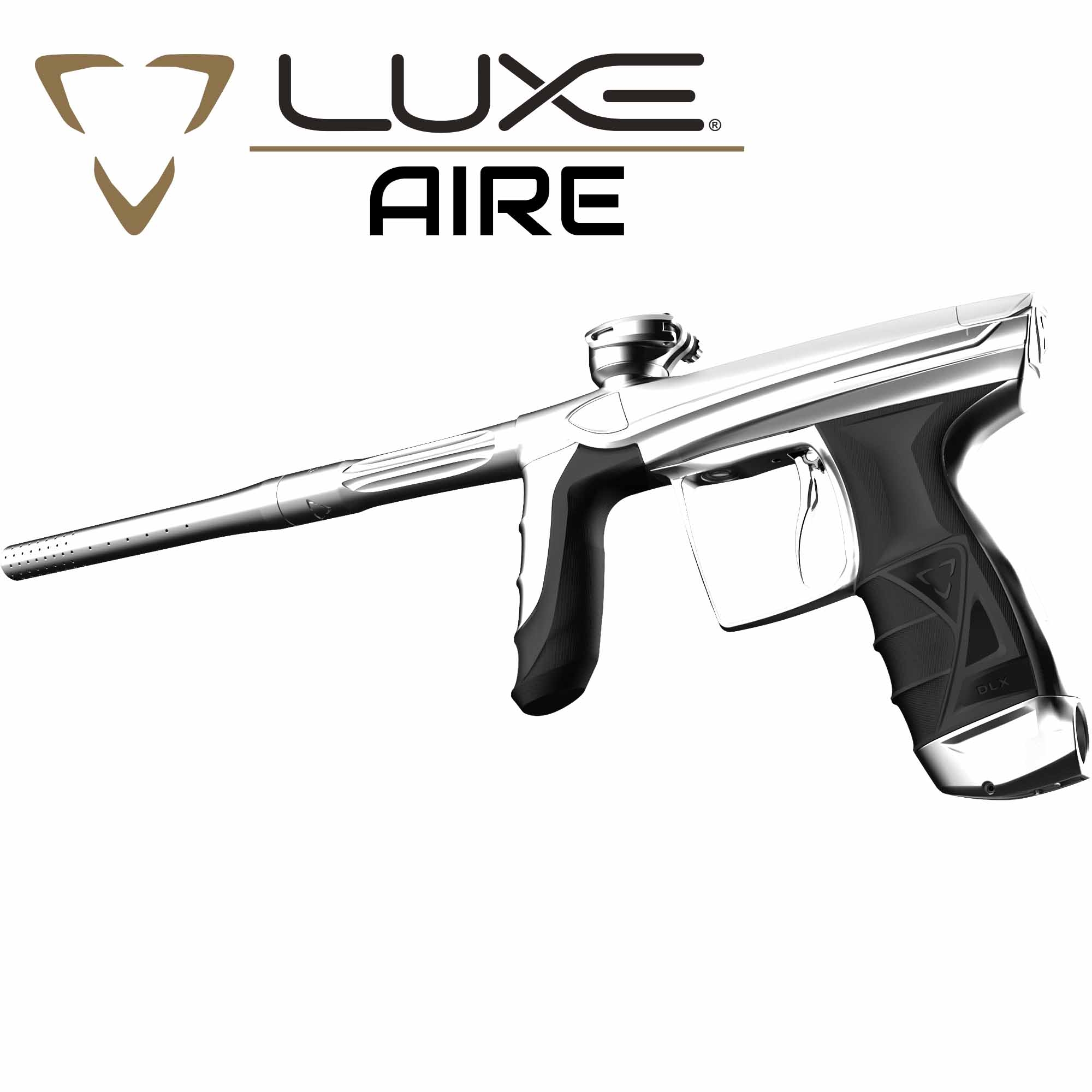 DLX Luxe® AIRE marker, dust white Feuerwaffe, Waffe, Pistole, Gewehr, Handfeuerwaffe