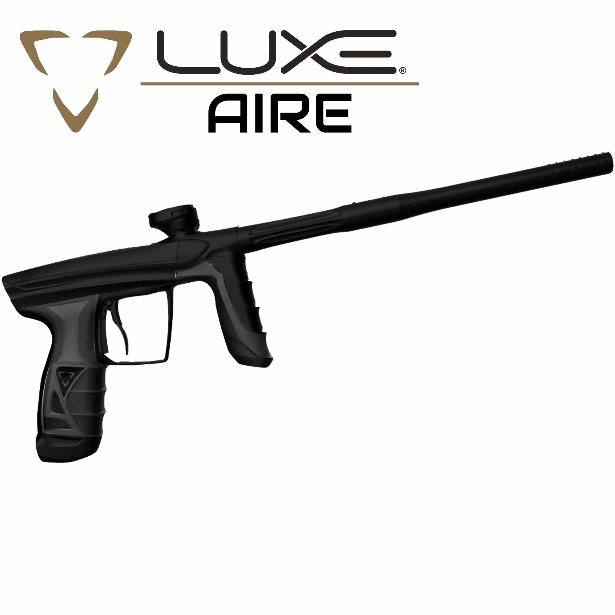 DLX Luxe® AIRE marker, dust black Feuerwaffe, Waffe, Pistole, Gewehr, Handfeuerwaffe