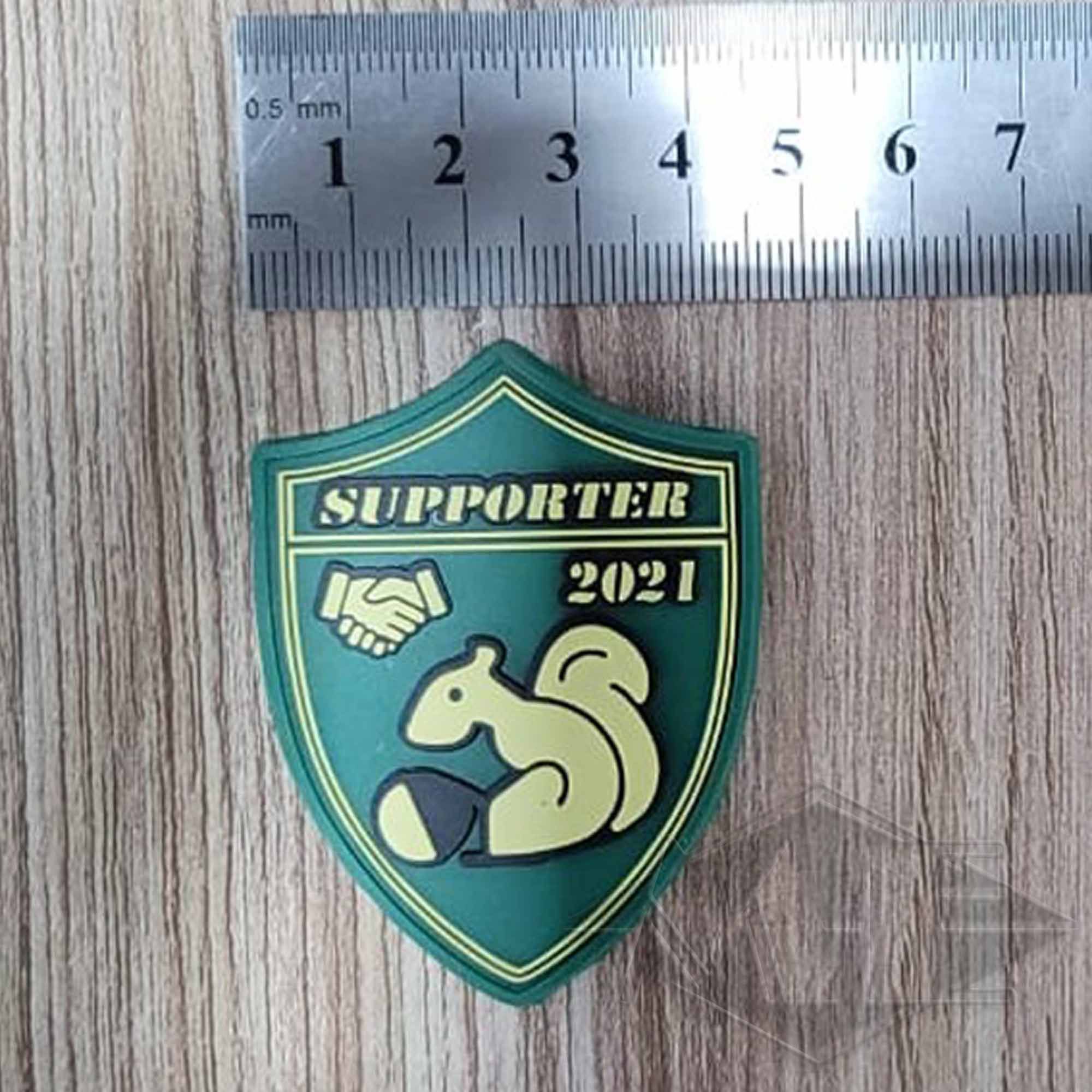 Velcro Badge "Supporter 2021" (PaintballFabrik - Area-M) Velcro Badge "Supporter 2021" (PaintballFabrik - Area-M)