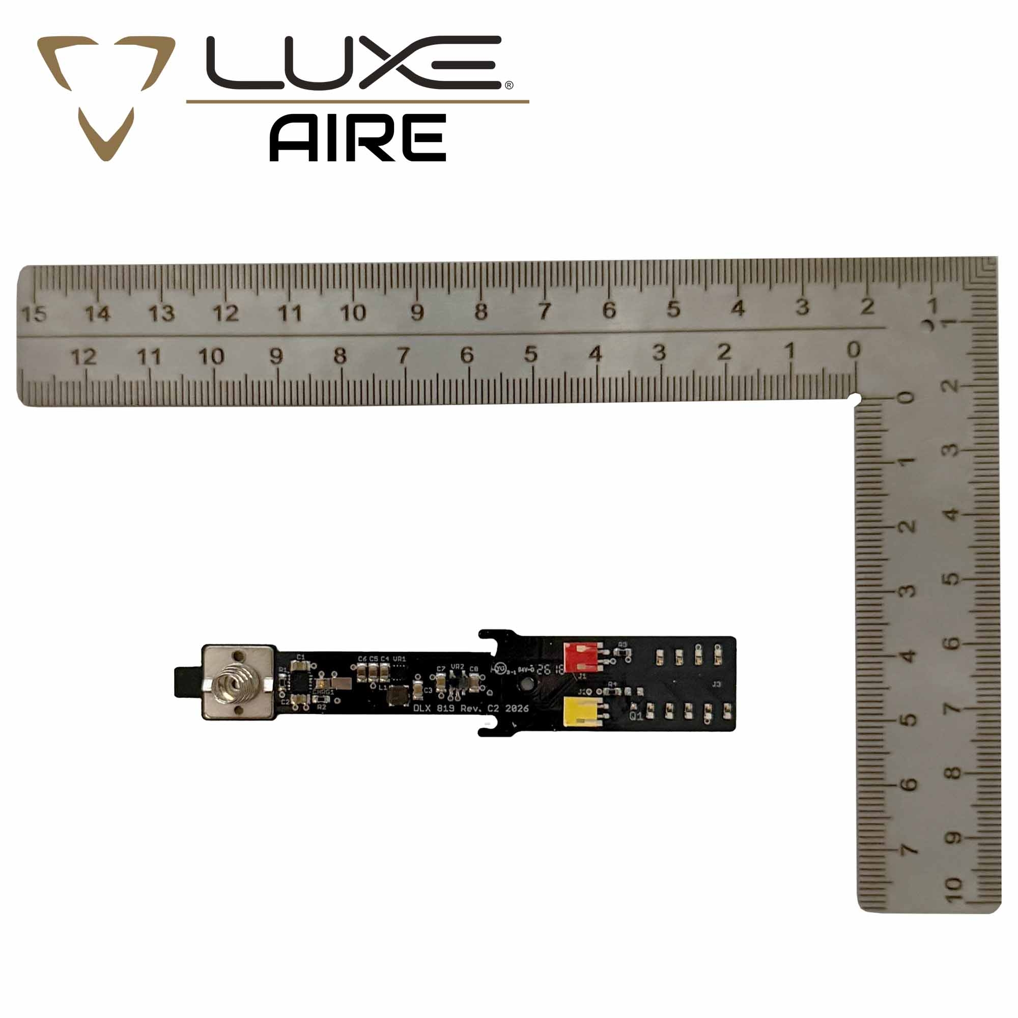 elektronische schaltung, SMD-Board, USB-Stecker, Schalter, Skaliermaß