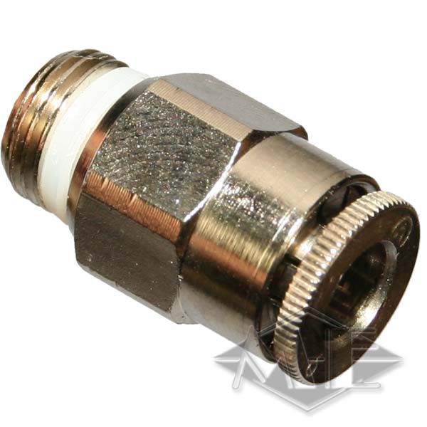 1/8" 6 mm hose fitting straight 1/8" 6 mm hose fitting straight
