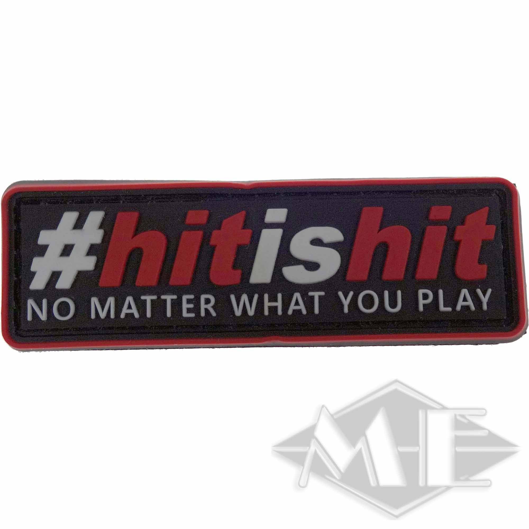 Velcro badge "#hitishit" Velcro badge "#hitishit"