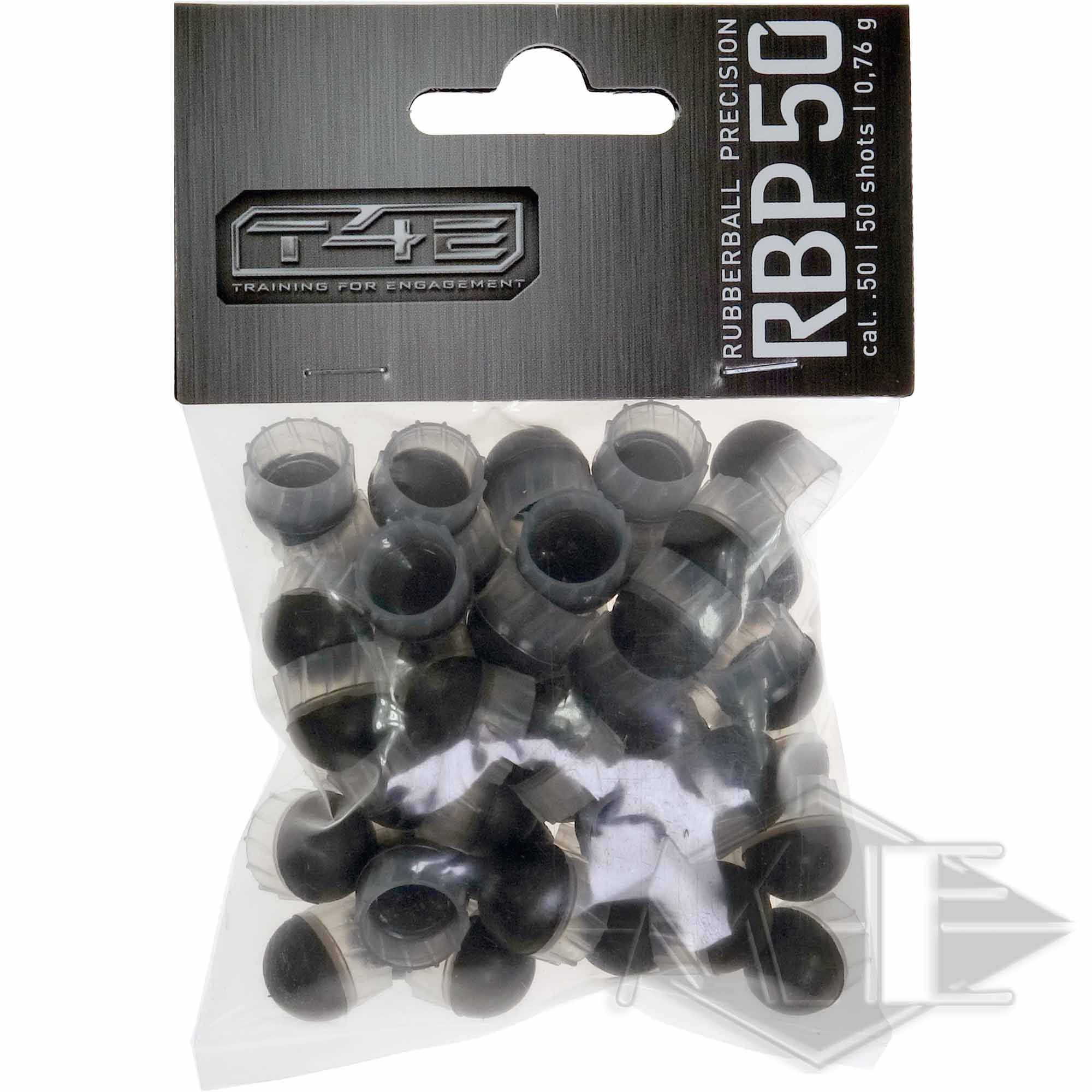 Umarex cal.50 Reballs "T4E RUB 50 Precision Rubberballs", 50 pieces Umarex cal.50 Reballs "T4E RUB 50 Precision Rubberballs", 50 pieces
