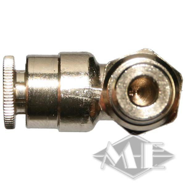 1/8" 6 mm 90° fitting swivel
