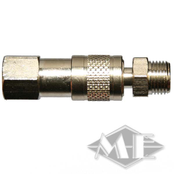 PPD 1/8" quick coupling, locking under pressure PPD 1/8" quick coupling, locking under pressure