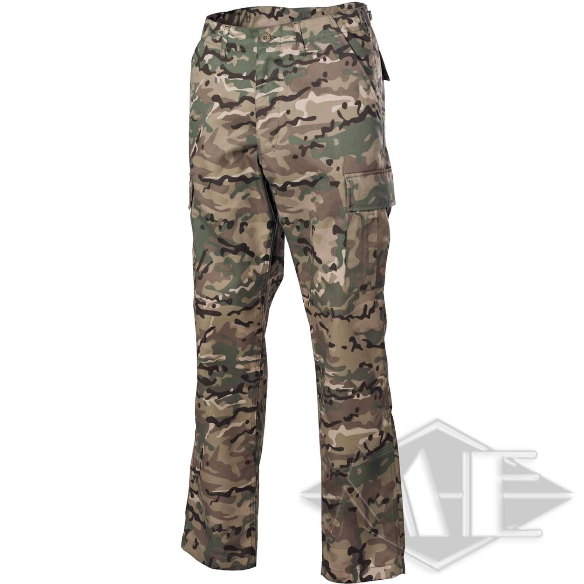 US combat pants, BDU, operation-camo Camo-Hose, Cargo-Hose, Militärhose, Camouflage-Muster, Hose