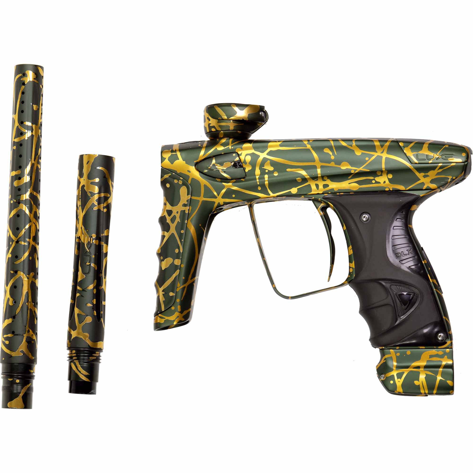 DLX Luxe® ICE marker, (1 of 15) dust olive - 3D splash polished gold B-merchandise DLX Luxe® ICE marker, (1 of 15) dust olive - 3D splash polished gold B-merchandise