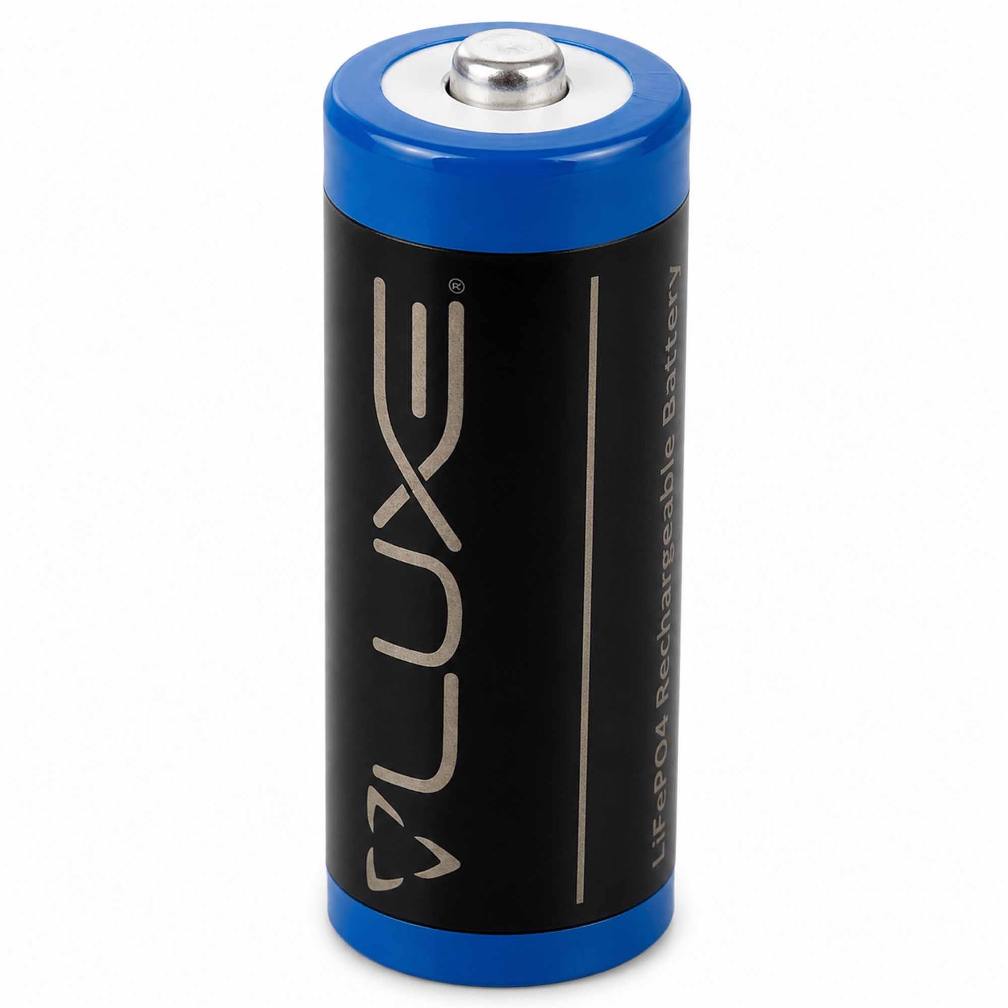 DLX Luxe AIRE Battery Batterie, AA, Lithium, Wiederaufladbar, Blauer Deckel