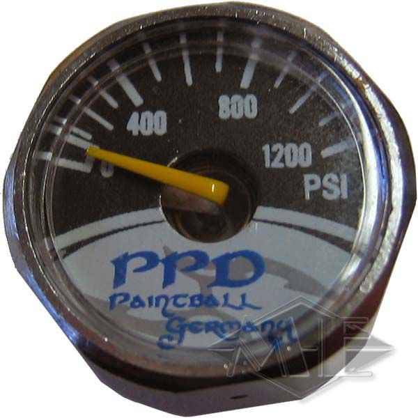 Mini manometer 0-1200psi, d=23mm Mini manometer 0-1200psi, d=23mm