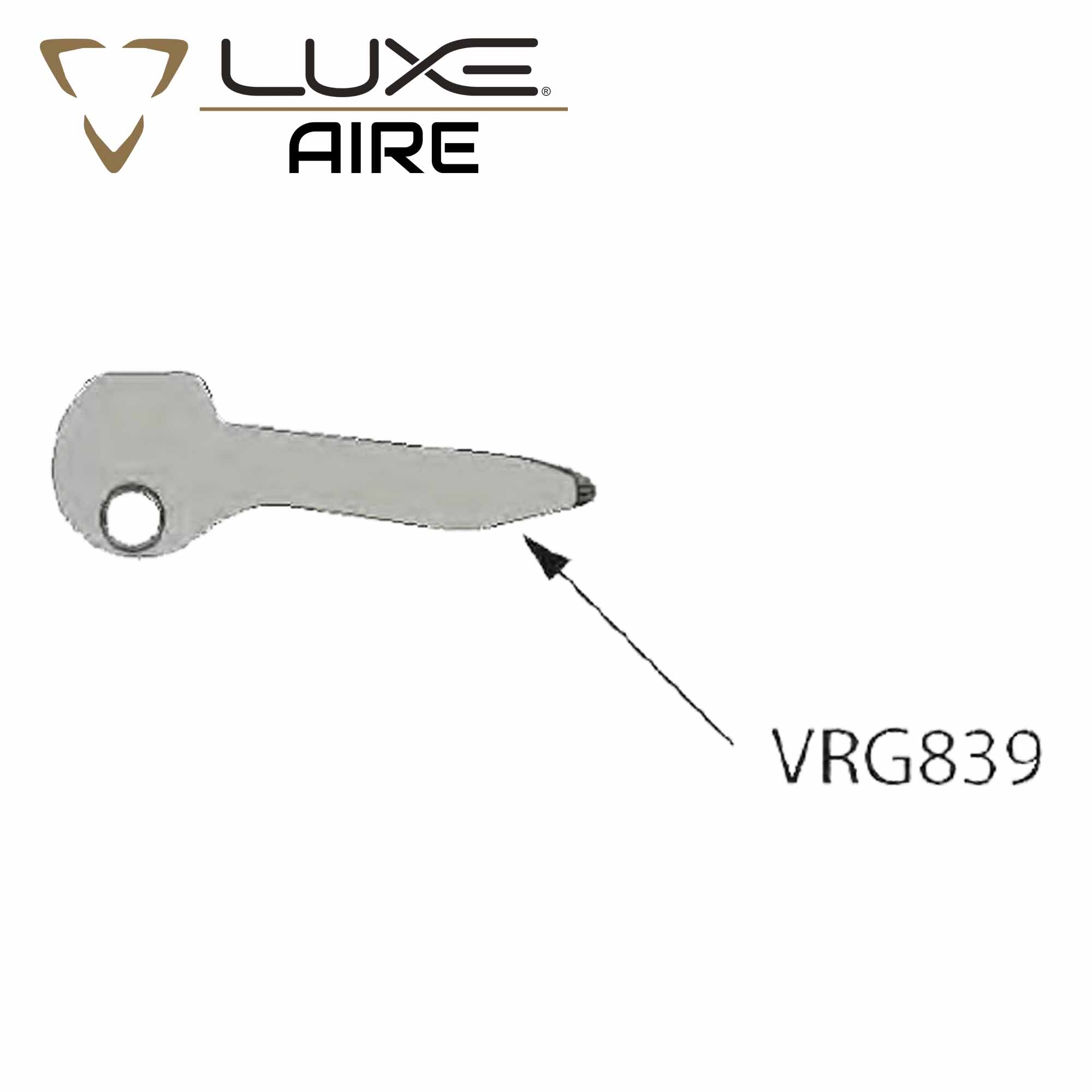 Klinge, Exzenterrad, Metall, VRG839, Leisetung/Schwenkarm