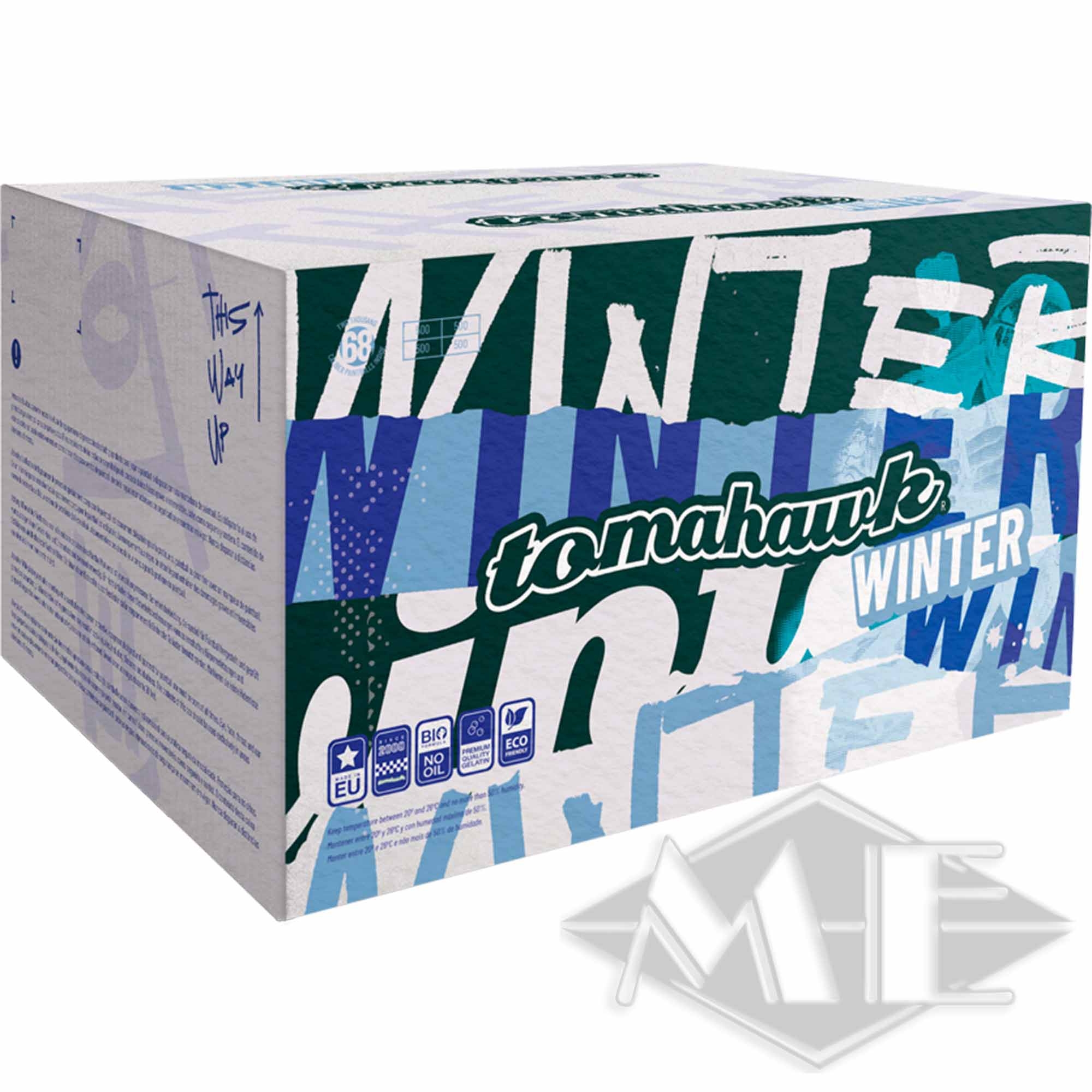 37ec14381f01098d7df03a1f7959986f9bf22efc Tomahawk "Winter" paintballs, 2000 box