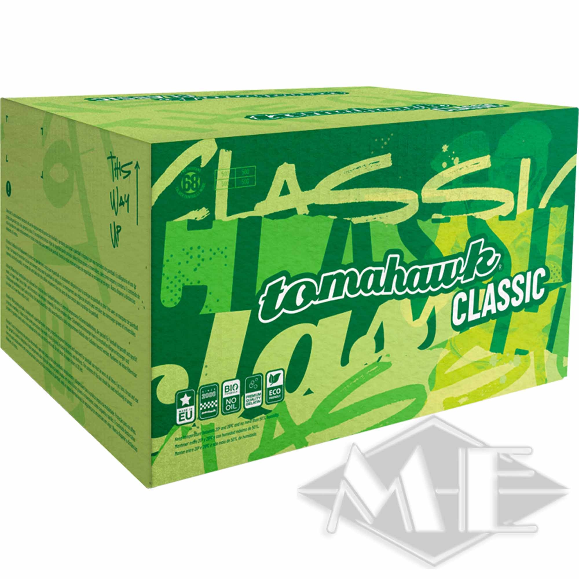 8c4e2d9c198822e63f5110a22bba202d65c3a5d6 Tomahawk "Classic" paintballs, 2000 box