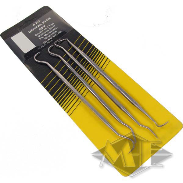 O-ring tool set, 4 pieces (dental probes) O-ring tool set, 4 pieces (dental probes)