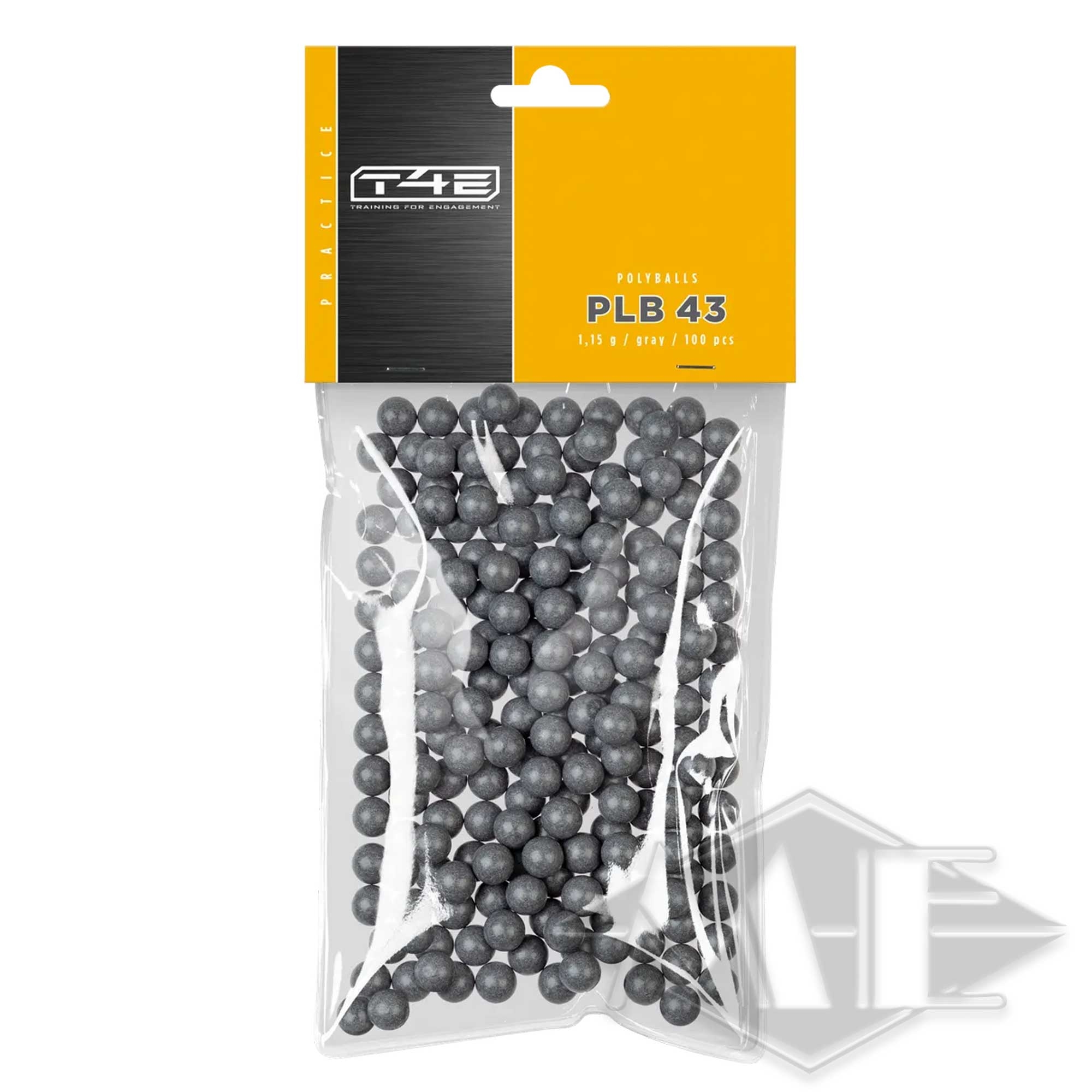 Umarex cal.43 Practice "T4E PLB 43 Polyball", 100 pieces Beere, Blaubeere, Obst, Zubehör, Perle