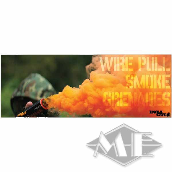 Enola Gaye Smoke Grenade, WP40 Wire Pull® Enola Gaye Smoke Grenade, WP40 Wire Pull®
