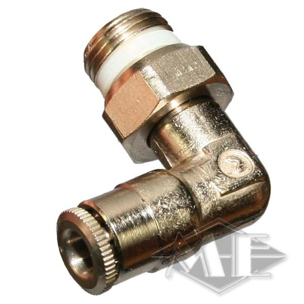 1/8" 4 mm hose 90° fitting swivel 1/8" 4 mm hose 90° fitting swivel