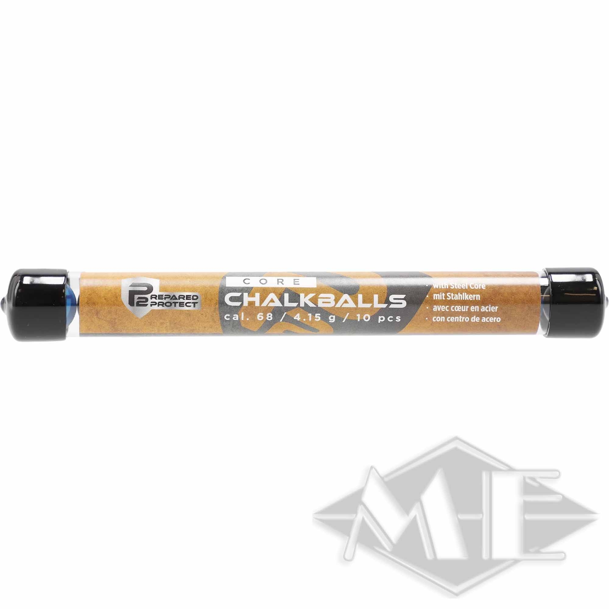 Umarex cal.68 chalk balls "T4E P2P Core Chalk Ball", BLK-BLU 10 pieces Umarex cal.68 chalk balls "T4E P2P Core Chalk Ball", BLK-BLU 10 pieces