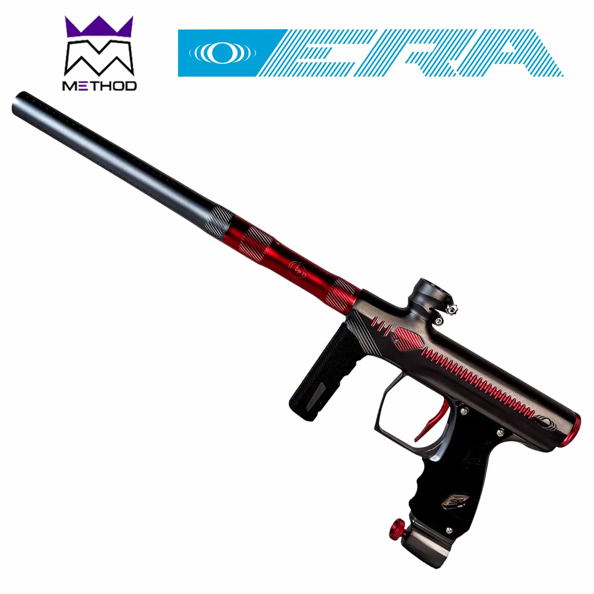 Treibjagte Drauflose?, Pistole?, Paintball Markierer, Red/Schwarz, Halterung Rohrlänge