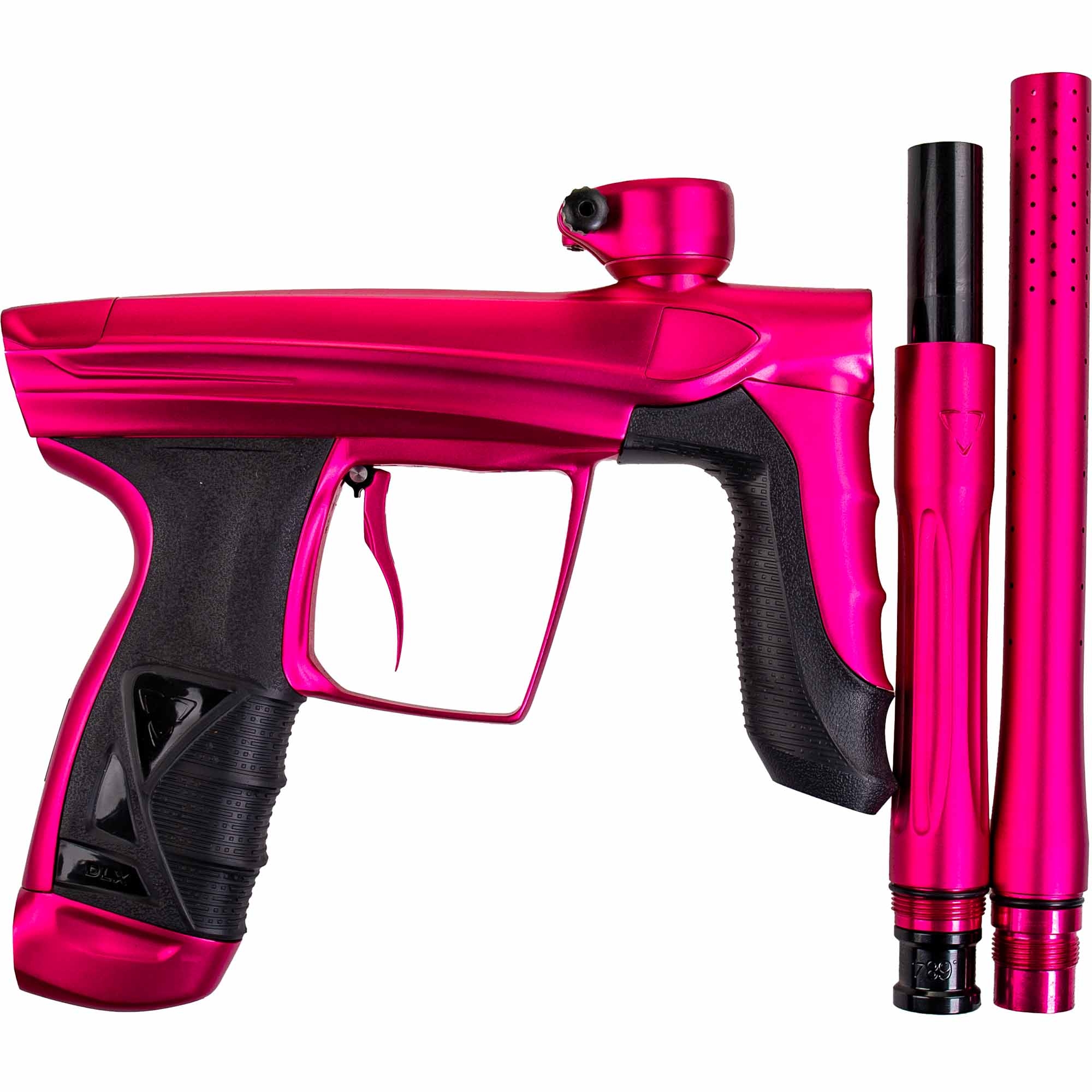 Paintball-Gewehr, Pink, Schwarz Griff, Auslösergriffe, Barrelteile